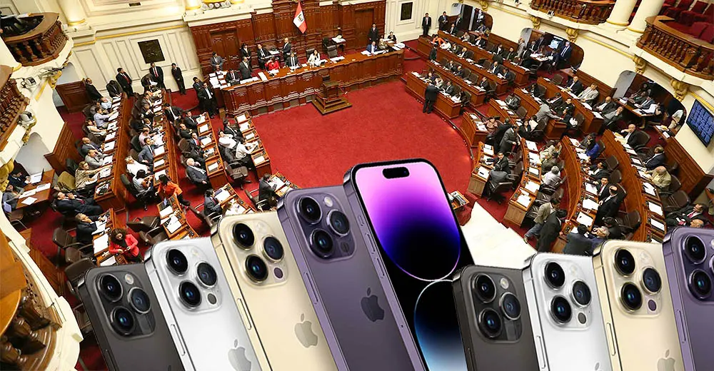Congresistas adquirieron Iphones con dinero del estado pese a su sueldo de 15,600 soles