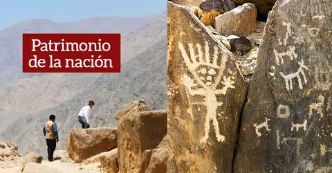 Declaran Patrimonio Cultural de la Nación a Petroglifos de Huancor en Chincha [ FOTOS]