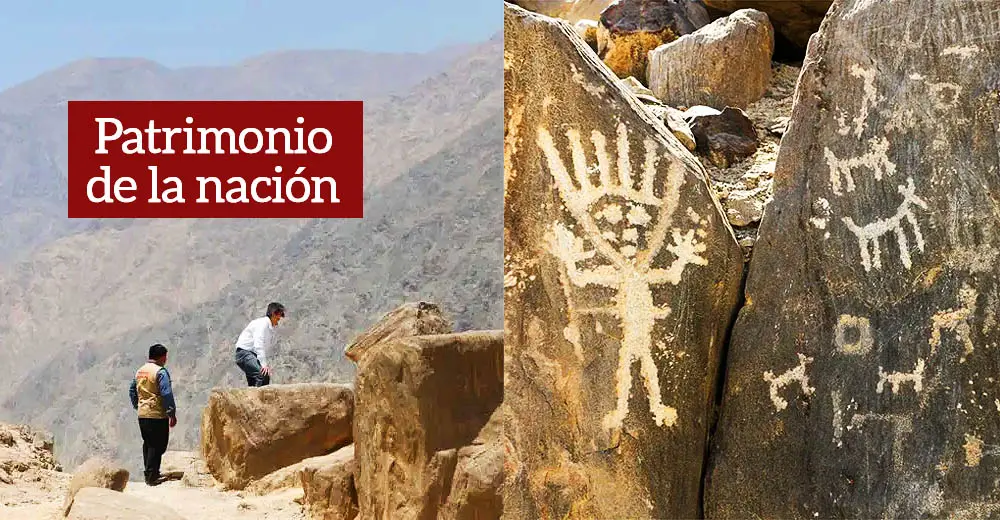 Declaran Patrimonio Cultural de la Nación a Petroglifos de Huancor en Chincha [ FOTOS]
