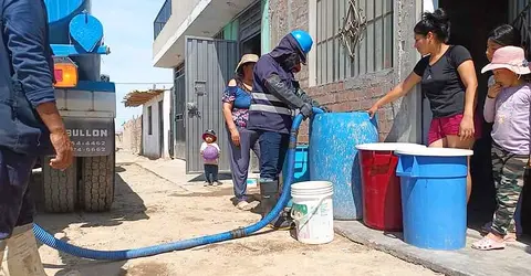Ica: anuncian corte de agua en los distritos de Parcona y La Tinguiña