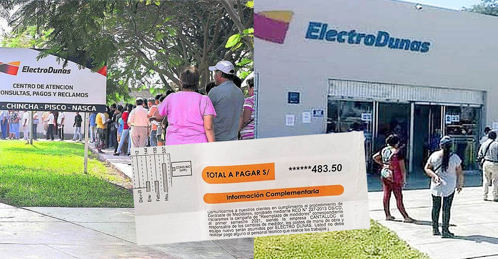 Bono de Electricidad en Ica: Iqueños frente a los excesivos montos en los recibos de Electro Dunas