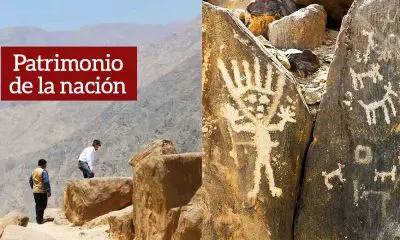 Declaran Patrimonio Cultural de la Nación a Petroglifos de Huancor en Chincha [ FOTOS]