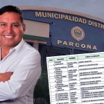 Ica: gestión de Lenin Cruces duplica el sueldo a funcionarios e la Municipalidad de Parcona