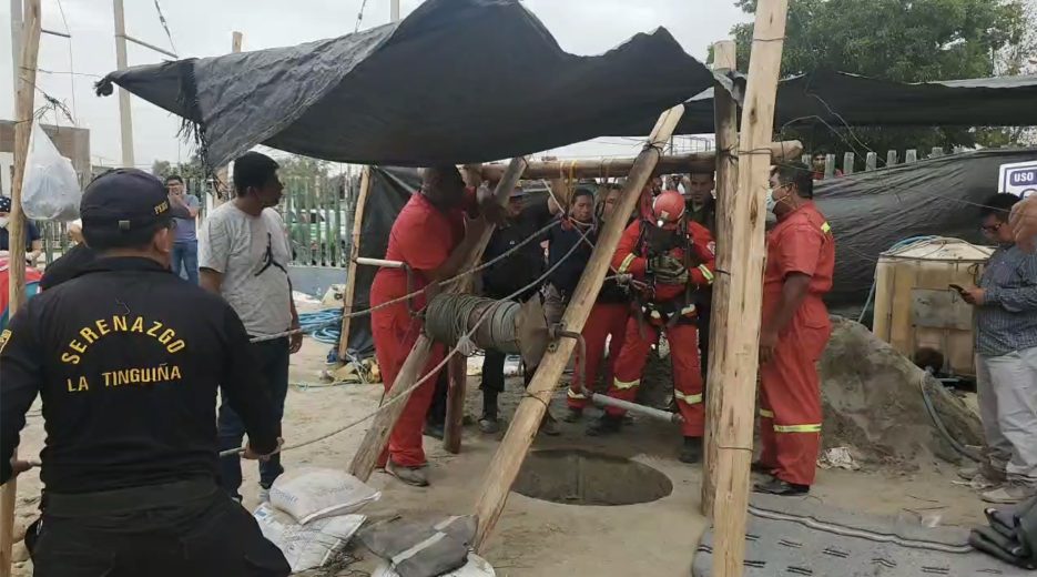 Ica: hombre muere tras caer a un pozo de 20 metros de profundidad en La Tinguiña