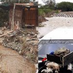 Nasca: Desborde del Río Aja afecta precarias viviendas y afecta a los agricultores