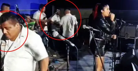 Los Rebeldes de la Cumbia 'boicotean' a Azucena Calvay en sus últimos conciertos con ella