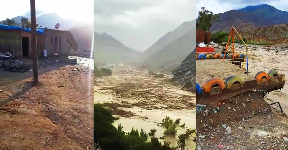 Ica: huaico tapa todo un valle y piden ayuda por viviendas destruidas en un poblado alejado de Palpa