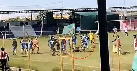 Ica: Jugadores atacan a los árbitros en Salas Guadalupe durante partido de la liga distrital