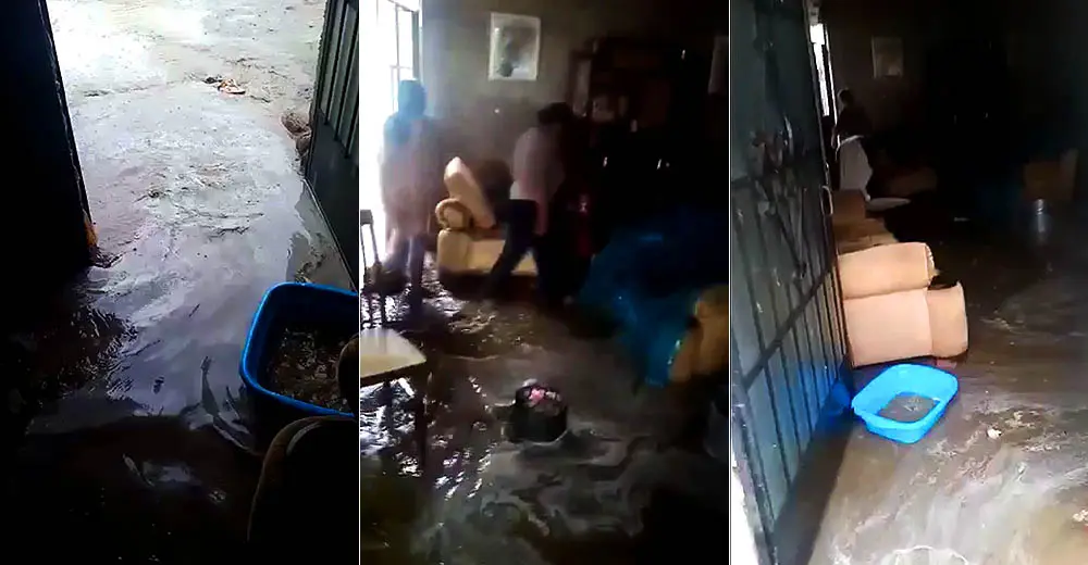 Ica: Se reportan varias viviendas inundadas tras fuertes lluvias en San José de Los Molinos