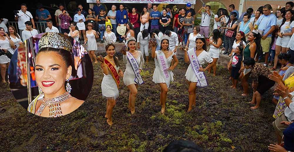 Anne Thorsen: Reina de la Vendimia de Ica no participó en pisa de uva por el inicio de la Ruta de Los Lagares