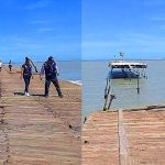 Fuerte oleajes anómalos destruyen el histórico Puerto fiscal de Pisco