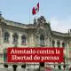 Gobierno de Dina Boluarte propone reglamentar la cobertura periodística de las protestas en el Perú