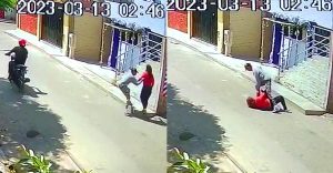 Ica: Cobarde asalto de delincuente a una mujer en Villa Los Educadores