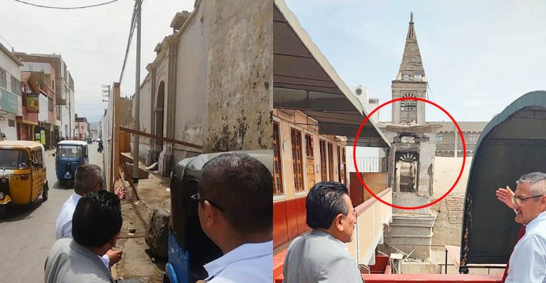 Ica: Colegio Juan XXIII sería trasladado a otro lugar ante peligro de derrumbe de la capilla San José - Ica