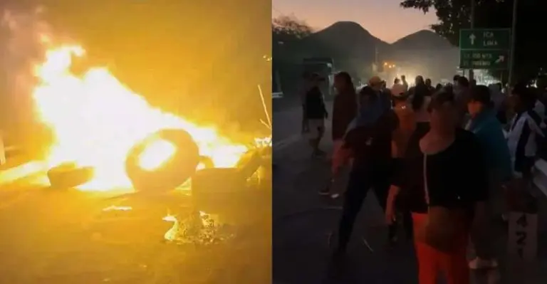 Nasca: Pobladores devastados por huaico de El Ingenio bloquean Panamericana Sur por falta de apoyo - Ica