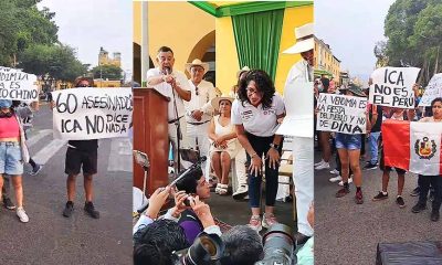 Jóvenes que protestan contra Dina Boluarte rechazaron a ministra de cultura en la Vendimia de Ica