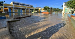 Nasca: Huaico destroza cerco perimétrico de centro educativo