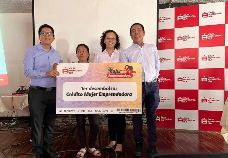 "Mujer emprendedora" es el nuevo crédito de la Caja Ica