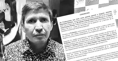 Promotor de la Vendimia de Ica emite comunicado: "nunca tuve la intención de estafar a nadie"