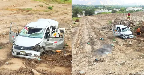 Ica: Fatal accidente en San José de Los Molinos deja dos fallecidos hasta el momento