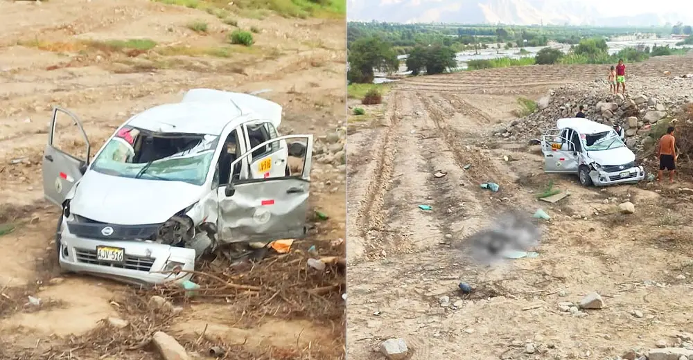 Ica: Fatal accidente en San José de Los Molinos deja dos fallecidos hasta el momento