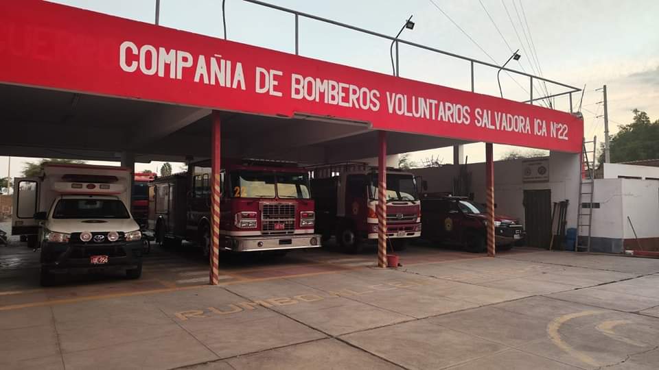 Ica: Déficit en equipos y uniformes de Compañía de Bomberos