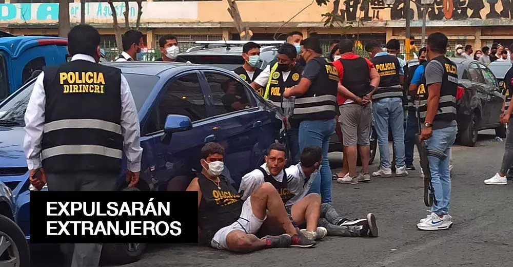 Congreso aprueba proyecto para expulsar del Perú a extranjeros comentan delitos