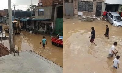 Ica: Fuerte lluvia dejó varias viviendas inundadas en el distrito de Parcona