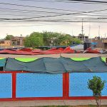 Ica: Fuerte viento destruye techo de calamina del colegio San Idelfonso en La Tinguiña