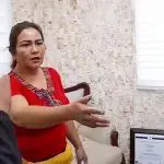 Ica: Mónica Guillén sobre paradero de su esposo Javier Gallegos "no lo voy a decir, tengo derecho a quedarme callada"