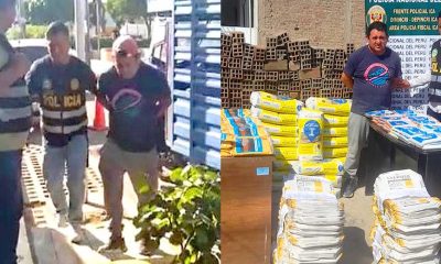 Ica: Policía detiene a sujeto que vendía productos falsos de cerámica y pegamentos