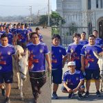 Ica: Trasladan a burrito desde San Juan Bautista para celebrar el Domingo de Ramos