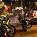 Policía carabinero de Chile mata de un disparo a motorizado venezolano que casi lo atropella