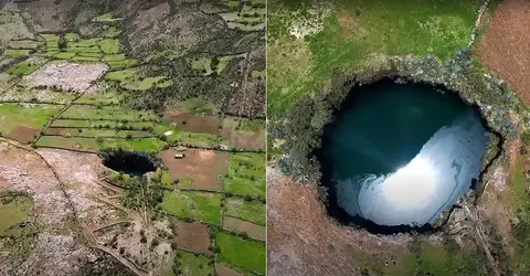 Cenote escondido en Ayacucho Perú sorprende al mundo y se asemeja a uno igual en México