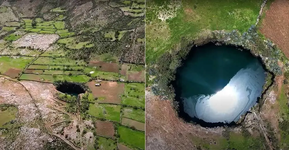 Cenote escondido en Ayacucho Perú sorprende al mundo y se asemeja a uno igual en México