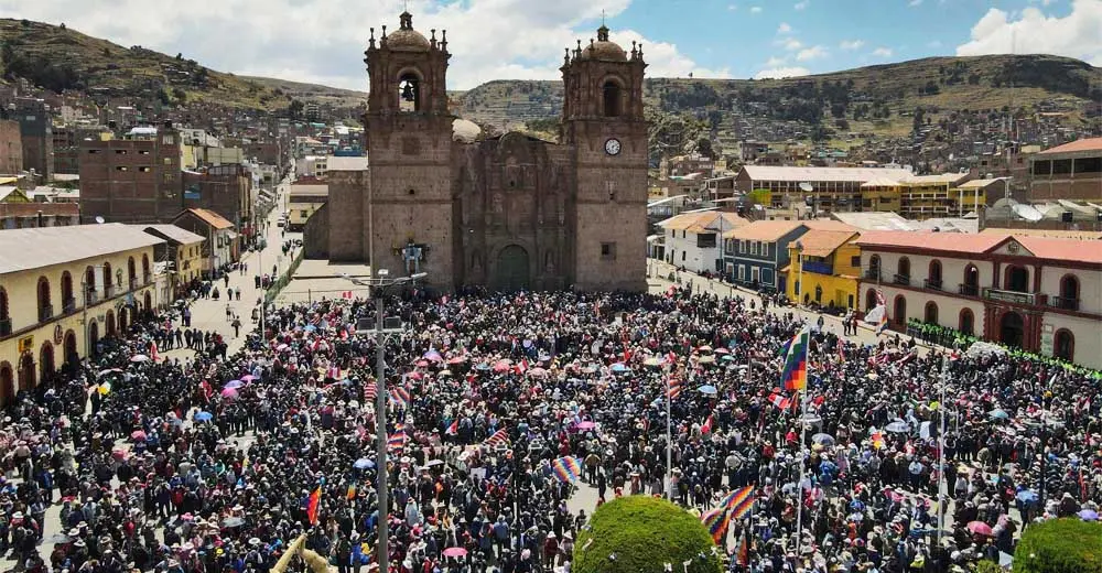 Desde Puno anuncian nuevas protestas y la tercera toma de Lima contra Dina Boluarte