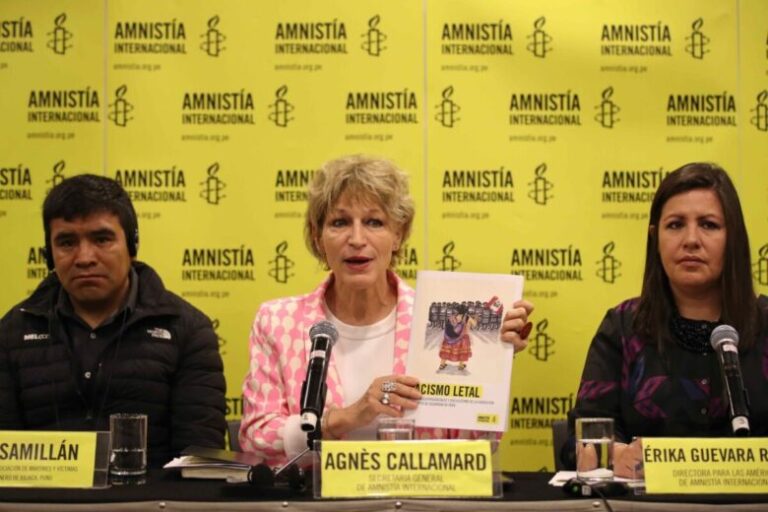 Amnistía Internacional: Hubo un patrón de ejecuciones extrajudiciales contra manifestantes [VIDEO] - Perú