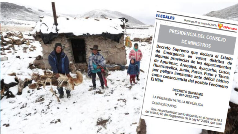 Cusco es declarada en emergencia por dos meses a causa de las lluvias y heladas - Perú
