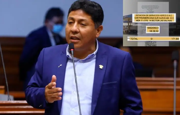 Congresista Raúl Doroteo pide reembolso por gastos de gasolina en fechas fuera de su semana de representación - Política