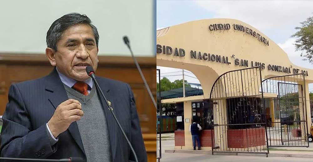 Congresista Raúl Huamán pide de manera urgente que policía intervenga el rectorado de la UNICA