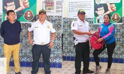 Ica: Policía detiene a delincuente que le robó una mochila a turista argentina en la agencia Perú Bus