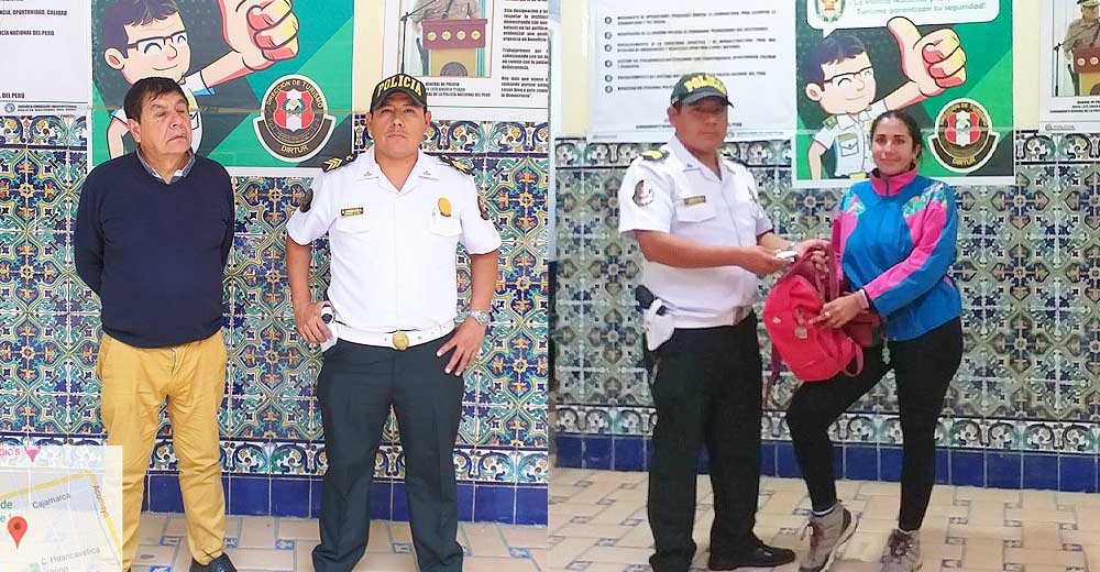 Ica: Policía detiene a delincuente que le robó una mochila a turista argentina en la agencia Perú Bus