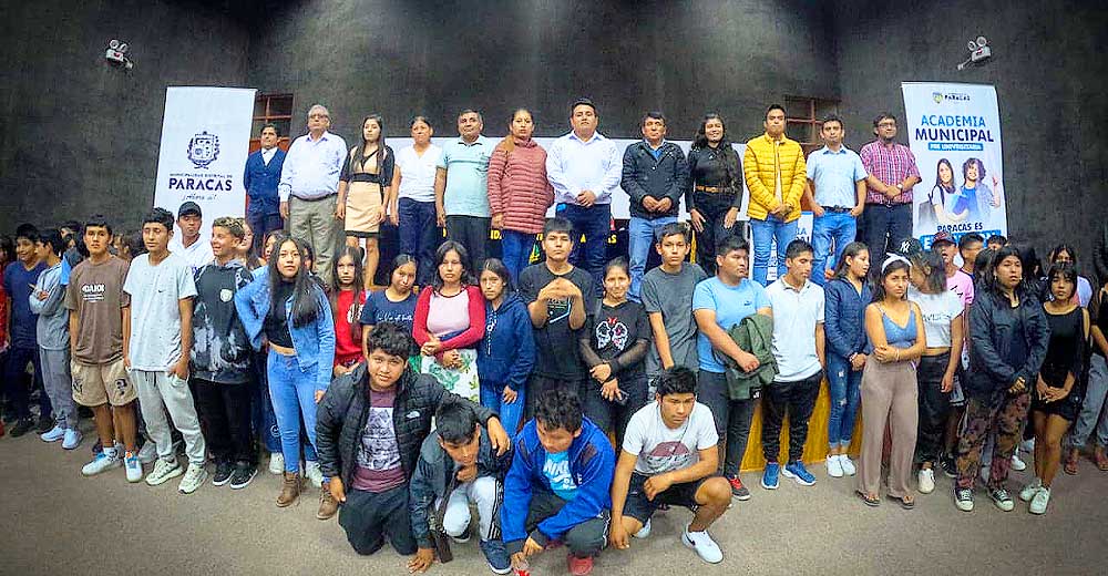 Municipalidad de Paracas lanza Academia preuniversitaria gratuita para los jóvenes del distrito