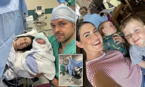 Médico llora al descubrir en plena cesárea que mujer a la que atendía tenía cáncer terminal