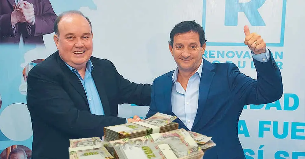 Renovación Popular le dio 250 mil soles del dinero del estado a Renzo Reggiardo en campaña política