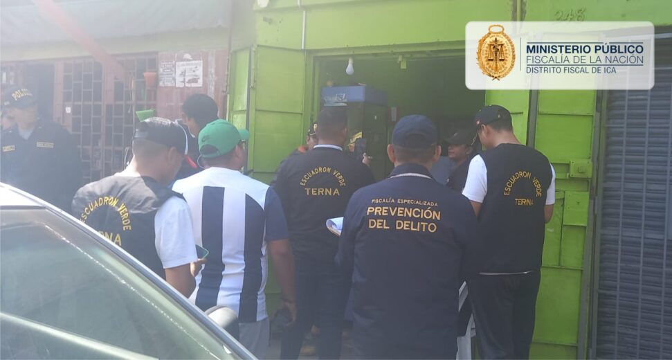 Ica: Policía y fiscalía recuperan celulares robados que se ofrecían en venta en la Calle Tumbes. Foto: Ministerio Público.