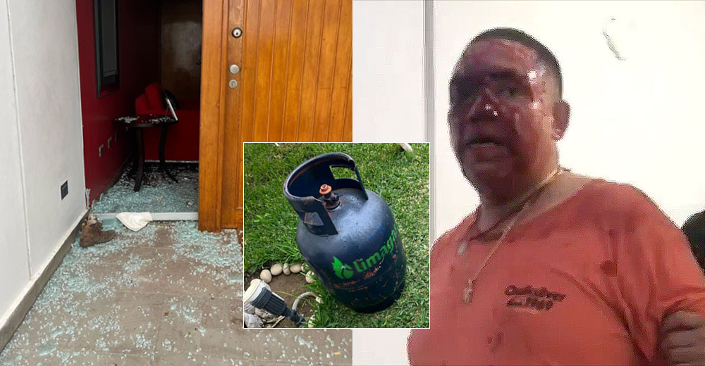 Ica: Sujeto ingresó a una casa amenazando explotar con dos balones de gas, denuncia familia