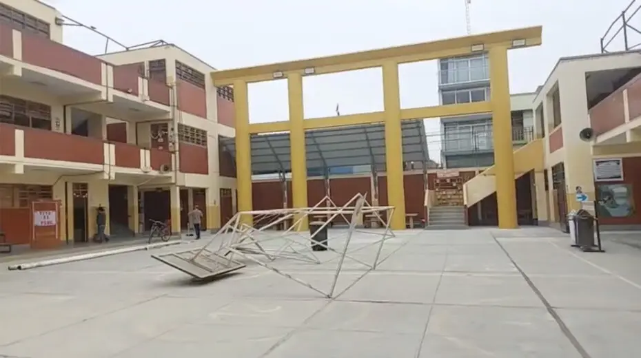 Ica: Obra paralizada en el Colegio Margarita Santa Ana de Benavides