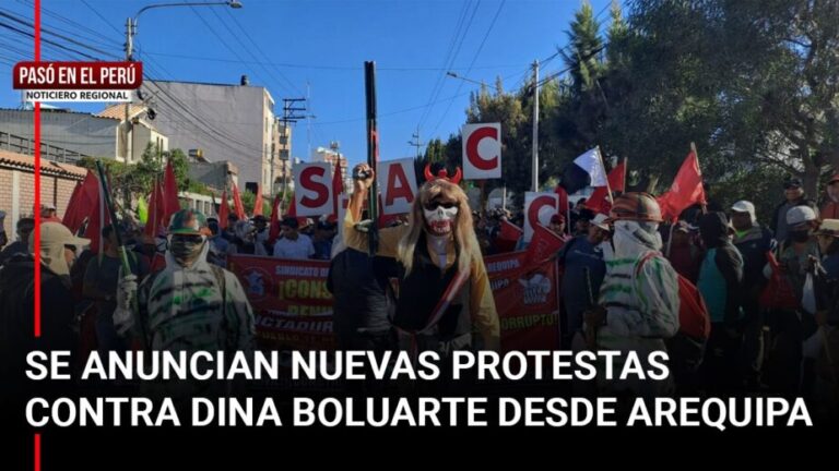 Pasó en el Perú: Arequipa anuncia nueva jornada de protestas contra Dina Boluarte - Perú