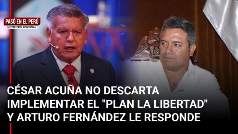 Pasó en el Perú | César Acuña y Arturo Fernández apelan al populismo ante la inseguridad en Trujillo - Perú
